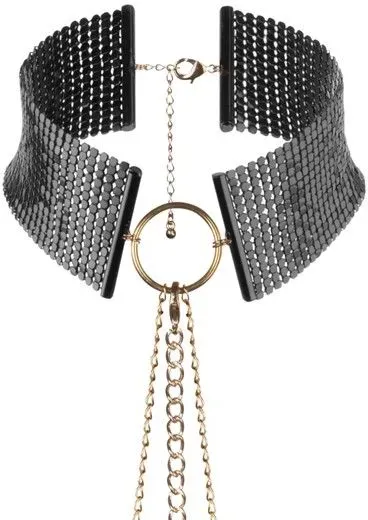 BIJOUX - DÉSIR MÉTALLIQUE SCHWARZE METALLIC-HALSKETTE