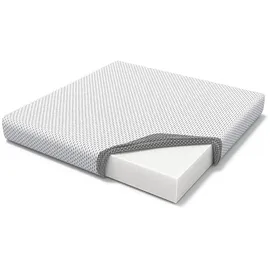 Bett1.de Sitzkissen 40 x 40 cm weiß 2-tlg.