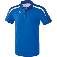 Erima Kinder Poloshirt Poloshirt, new royal/true blue/weiß, 140,