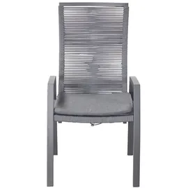 LC Garden Diwo Gartenstuhl 63 x 57 x 107 cm grau 1 St.