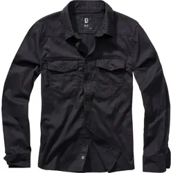 Brandit Flanell, Hemd - Schwarz - 3XL
