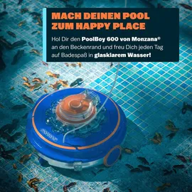 monzana Poolroboter Poolboy 600 ‎35 x 19 x 19 cm blau