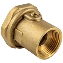 tecuro Kugelhahn PumpenIG Rp 1 Zoll x ÜWM Rp 1 1/2 Zoll