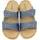 Fischer Markenschuh Slides Blau 44