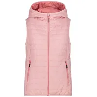 CMP Woman Vest FIX Hood Rose 42