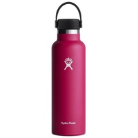 Hydro Flask 21 oz Standard Mouth Flex Cap 621ml Thermosflasche-Pink-Rosa-One Size