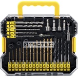 Trotec 49-teiliges Set Sechskantschaft-Bohrer und Bit-Satz -