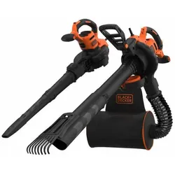 Laubbläser, Laubsauger  BLACK+DECKER BEBLV301-QS, 3 in 1