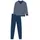 SCHIESSER Pyjama Comfort Essentials Blau 50