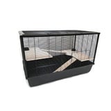 Ollesch Mega Hamsterkäfig Mäusekäfig Nagerkäfig 100 x 54 x 61 cm mit Zubehör