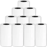 12 Rollen 57 * 30mm Thermopapier Perfekt für PeriPage PAPERANG P1/P1S/P2/P2S Mini Handydrucker Fotodrucker BT Thermodrucker Bildetikett Memo Drucker