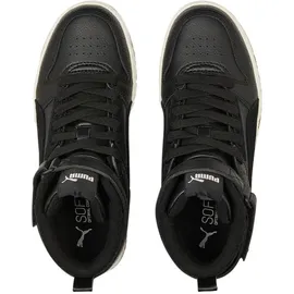 Puma RBD Game Winterized Mid-Top Sneaker gefüttert Kinder black/black/team gold 37