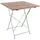 Mojawo Gartentisch Klapptisch 70 x 70 x 74 cm Braun/Grau