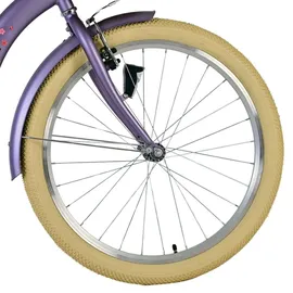 Volare Blossom 24" RH 33,5 cm lila 1-Gang Rücktrittbremse