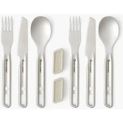 Sea to Summit Detour Stainless Steel Besteckset - STK - Stainless Steel Grey