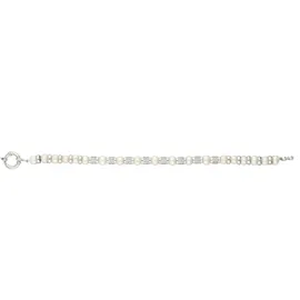 VIVANCE Perlenarmband silber 925 Größe 18