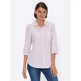 Classic Basics Hemdbluse Classic Basics dunkelblau-gestreift