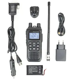 PNI Escort HP 82, Multistandard, 4W, 12V, AM-FM, NRC, Dual Watch, Roger Beep, regelbarer ASQ SQ, VOX Schwarz