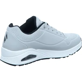SKECHERS Uno - Stand on Air Hellgrau/Schwarz 47,5