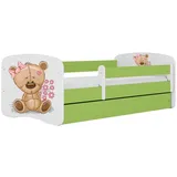 raumhirsch furniture Kinderbett Raumhirsch 80 x 180 cm Holzwerkstoff grün