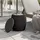 furnicato 4-in-1 Gartenbox 42,5 x 44 x 42,5 cm Schwarz