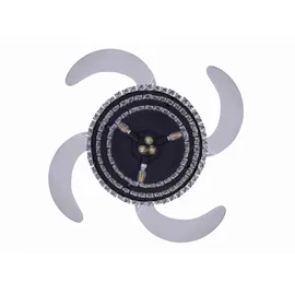 Beacon Lighting Veil 122 cm Deckenventilator mit Licht schwarz