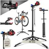 Tectake Fahrrad-Montageständer Reparaturständer Stabilisationsstange für Lenker schwarz