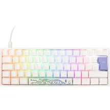 Ducky One 2 Pro Mini (DE, Kabelgebunden), Tastatur, Weiss
