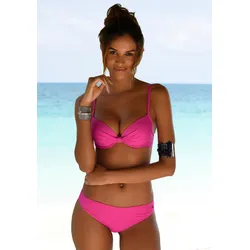 s.Oliver Bügel-Bikini-Top »Spain«, mit geraffter Mitte s.Oliver pink 42