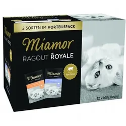 MIAMOR Ragout Royale Kitten Jelly MultiPack 12x100g Frischebeutel