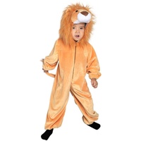 Seruna Löwen-Kostüm, F57 98-104, für Kind-er, Wild-Katze Löwe-n Kostüm-e Fasching Karneval Kleinkinder-Karnevalskostüme Kinder-Faschingskostüme