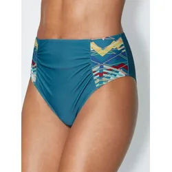 Bikini-Hose FEEL GOOD Gr. 46, Normalgrößen, bunt (topas-gemustert) Damen Badehosen