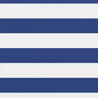 vidaXL Balkon-Sichtschutz Weiß und Blau 120x600 cm Oxford-Gewebe
