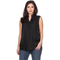 Sheego by Joe Browns Webtop in schwarz | Gr.: