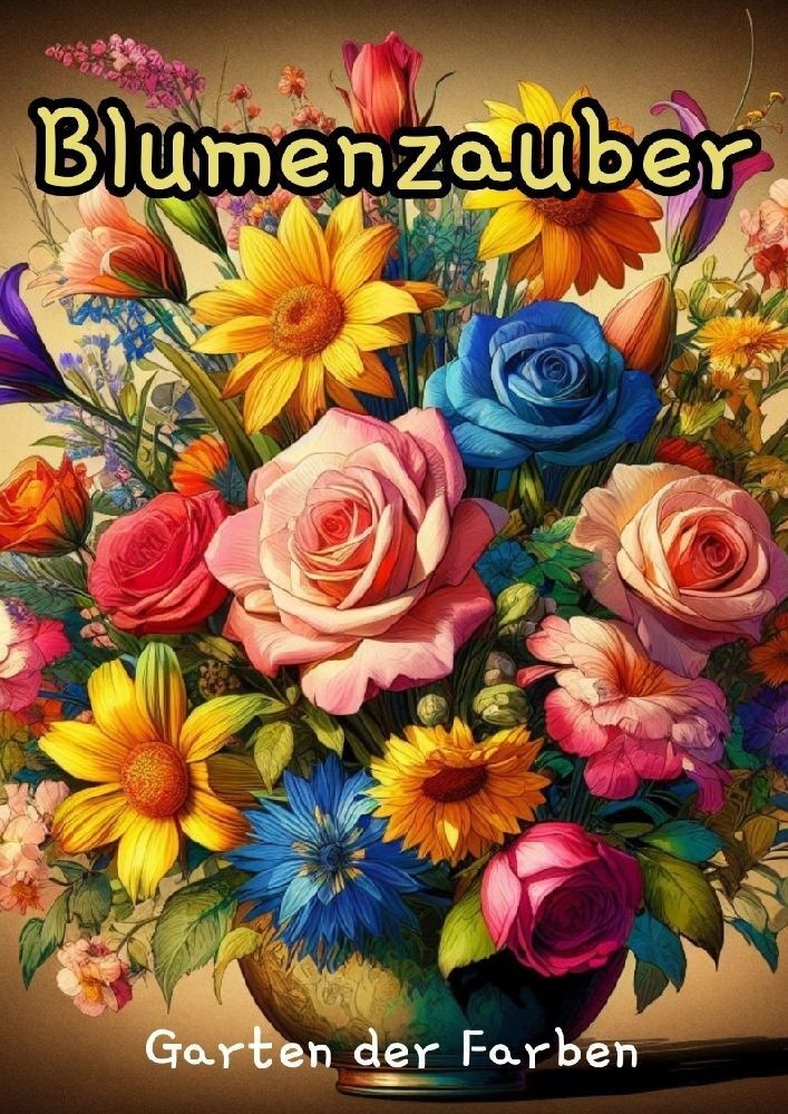 Blütenpracht Zum Leben Erwecken - Flower Coloring - Christian Hagen  Kartoniert (TB)