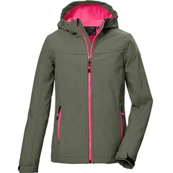 KILLTEC Kinder Funktionsjacke KOW 349 GRLS SFTSHLL, moos, 176