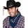 Smiffys Cowboy Bandana Erwachsene Einheitsgröße