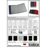 MÜNZALBUM LUXUS BRAUN XL KOBRA G24B-H leer zum selbst befüllen