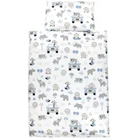 TupTam Kinder Bettwäsche Set Babybettwäsche Bettbezug 100 x 135