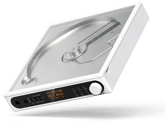 DM15 R2R - Portable CD Player - 24-Bit R2R DAC - Bluetooth - White