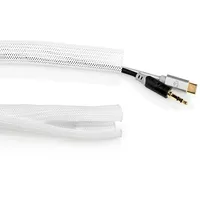 Nedis CMSL0015WT200 - Geflochtener Schlauch - Nylon - Weiß