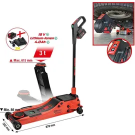 KS Tools Wagenheber Aluminium 3 t max. Höhe 616 mm