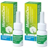 MometaDex 50UG Sprühstoß Heuschnupfenspray Doppelpack 2X18 g Nasenspray