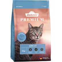 Dehner Premium Katzenfutter Trockenfutter getreidefrei Forelle 2 kg