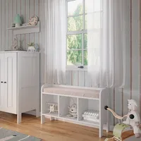 VitaliSpa Kindersitzbank Ajaton 107,2 x 63,8 cm Spanplatte weiß