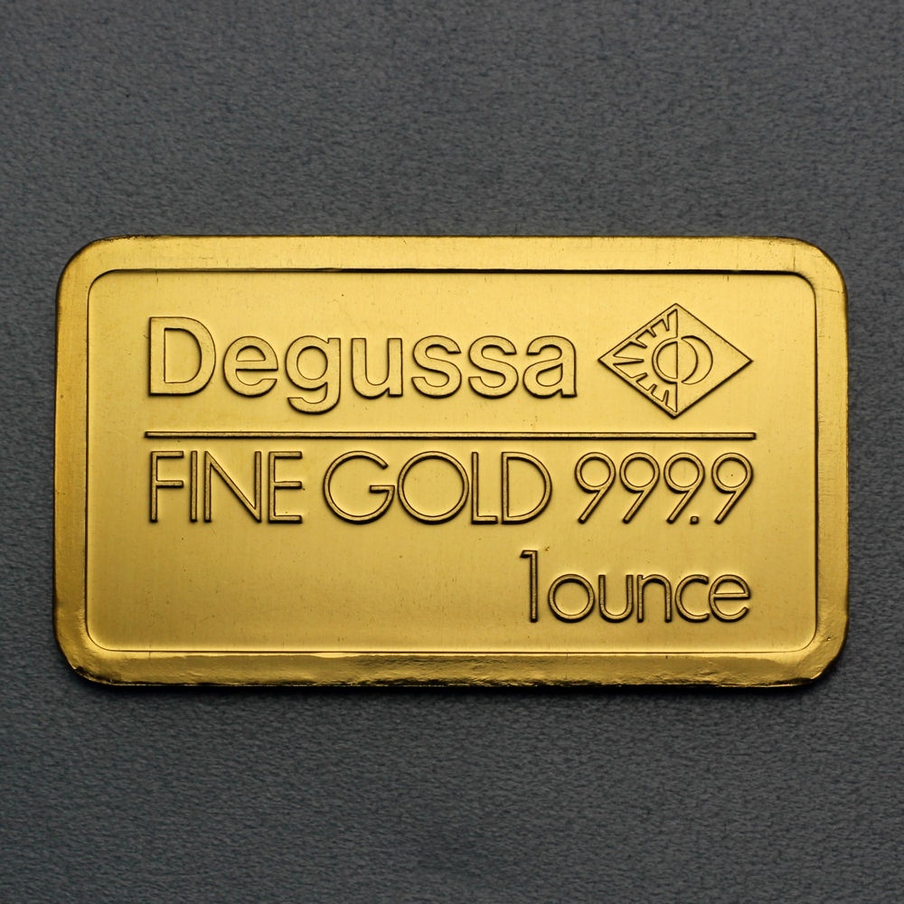 Goldbarren 1oz DEGUSSA - Resale