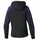 Erima EVO STAR Hoodie Damen schwarz/ultra violet 44