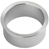 SOTech Kabeldurchführung offen Einbau-Ø 12 mm/Außen-Ø 15 mm echt Edelstahl satiniert (matt gebürstet) Kabelring Kabeldurchlass Kabelauslass