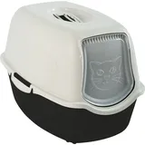 Rotho Katzentoilette Eco Bailey 56,0 x 40,0 x 39,0 cm Schwarz/Sand