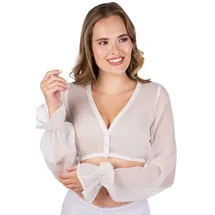 MarJo Dirndlbluse ARNSTEIN weiß 48